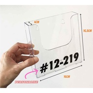 HDB Flyer Box - Personalised - Leaflet / Brochure Holder / Basket