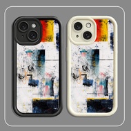 Brilliant Abstract iPhone Case, Delicate Colors, Camera Protection iP 11/12/13/14/15/16/17/Plus/Pro/