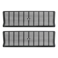 Air Vent Cover, Air Flow Vent Grille for 2021 2022 Tesla Model Y Rear Seat Air Condition Outlet - 2 Pack Black