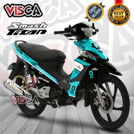 Decal Smash Titan Full Body Stiker Smash Full Body Stiker Motor Smash Titan Variasi Full Body Stripi