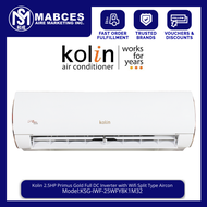 Kolin 2.5HP Primus Gold Full DC Inverter with Wifi Split Type Aircon KSG-IWF-25WFY8K1M32