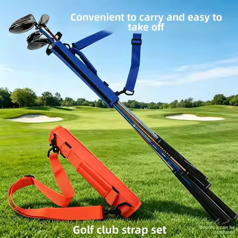Cross-border Golf Gun Bag, Simple Gun Bag Foldable Mini Lightweight Club Bag, Soft Gun Bag, Liftable