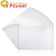 HEJOU File Bag Document Bags A5/A4 Office Envelope Bag Plastic Wallet A5/A4