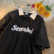 M - XXXXXXL (6XL) T-Shirt SEMAKELPOLO Shirt Bigsize XL 2XL 3XL 4XL 5XL 6XL T-Shirt Premium RegularPO