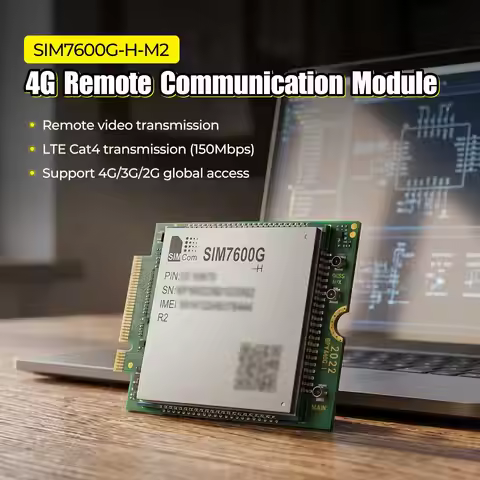 Yahboom SIM7600G-H-M2 4G LTE Module USB Expansion Board with GNSS GPS SIM Card Slot M.2 B Key for Je