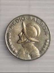 1968年巴拿馬半巴波亞銀幣