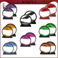 [kokiya] Dynamic Sand In Motion Dynamic Flowing Sand Picture Sandscape Hourglass