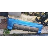 Bumper belakang original L512 dengan mudflat original L5 Daihatsu Mira - {L2 L2s L5 moderno trxx ava