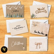 Christmas Greeting Cards With Envelope Merry Christmas Gift
