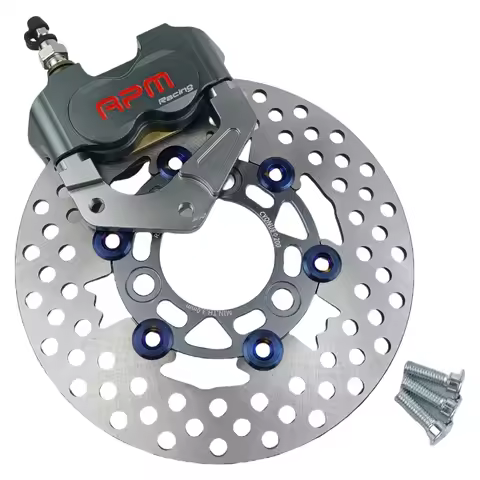 RPM Caliper 1 Set Motorcycle Universal 200mm Speed Brake Caliper Adapter Bracket Disc Brake For Brak