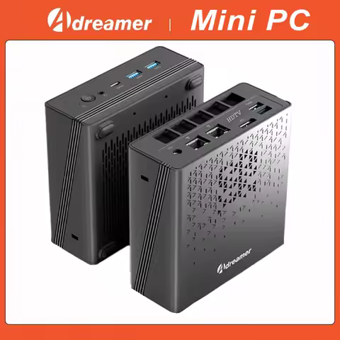 Adreamer Mini PC AMD Ryzen 7 7840HS 16G 1T DDR5 4800MHZ M.2 PCIE 4.0 SSD Windows 11 Home For Desktop