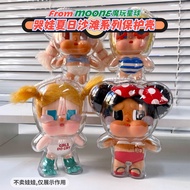 Crybaby Protective Case crybaby Summer Beach Protective Case Acrylic Hard Case Mystery Box Anti-dust