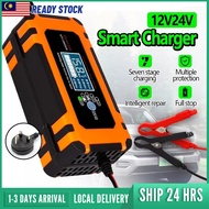 24V 10A Car Battery Charger Bateri Kereta Pengecas Bateri Kereta Bateri Charger Multi-function Cas B