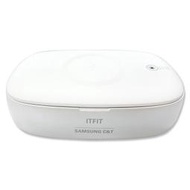 【福利品-機身刮傷】SAMSUNG &amp; ITFIT 紫外線無線充電殺菌盒(10W)/iPhone適用