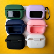 【Good Quality】Solid Color Earphone Soft Cases for HOCO EW72 with Hook