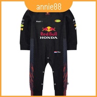 Enthusiast F1 Racing Children Crawling Costume Jumpsuit For 1-3 Olds Year