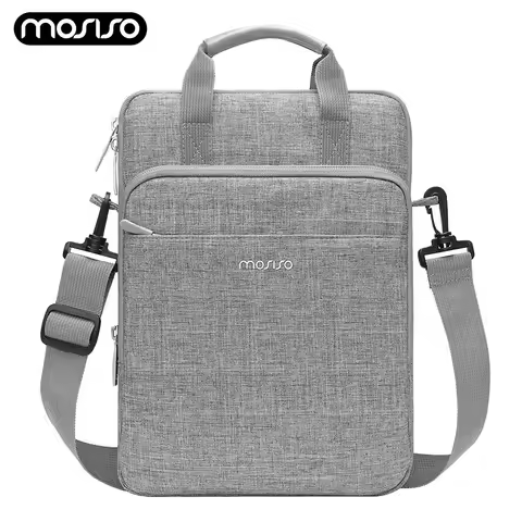 Mosiso Tablet Sleeve Case for iPad Pro 12.9 inch M2 M1 2022-2018 Surface Pro 12.3 Shoulder Bag Front