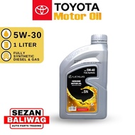 5W-40 FULLY SYNTHETIC 1 LITER ORIGINAL LEXUS MOTOR OIL BY TOYOTA 08880-83716