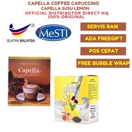 KOPI CAPELLA COFFEE PREMIUM ARABICA CAPPUCINO SUSU LEMON CAPELLA 100% ORIGINAL HQ