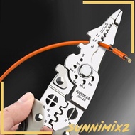[Sunnimix2] Wire Pliers Tool Wire Cutter, Multifunctional Wire Crimping Tool for Electrician &amp; Lineman