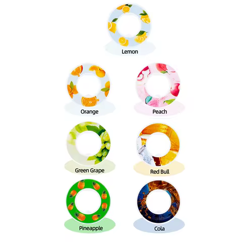 1pc Scented Pods Round Flavoring Pods Air Scent Fruit Flavour Pods 0 Sugar Up Sports Water Bottle Ai
