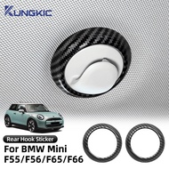 Car Rear Seat Hook Decorative Frame Shell For MINI Cooper F56 F66 F65 F55 Interior Accessories
