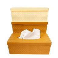 Plastic Rattan Tissue Box - Seven7 Product