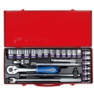 1/2" 24-piece metric tube set Kingtony 4526MR03 (DDTECH)