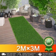 【5 Years Warranty】Artificial Grass Carpet 2M × 3M  to 1M × 10M Home Decoration Outdoor 3UV Karpet Ru