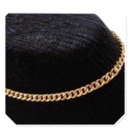 COP 916 Rantai Kaki Mixgold Emas Bangkok