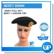 Beret Kadet Sekolah Full Set Bomba BSMM KPA KRS TKRS Kokurikulum Uniform Topi School Activity Caps H