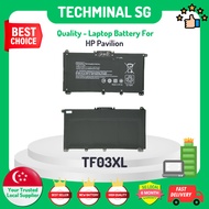 TECHMINAL - TF03XL Battery Replacement for HP Pavilion 14-BK 14-BF 14-BF050WM BF040WM BF102TX BK091ST TFO3XL Battery