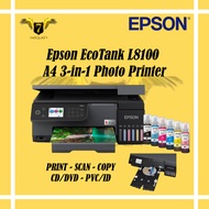 EPSON ECOTANK L8100 INK TANK PRINTER UP TO A4 6 COLOURS (WIFI,BORDELESS PRINTING,ID CARD PRINTING (R