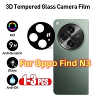 For Oppo Find N3 FindN3 OppoN3 5G 2023 1-3Pcs Full Cover 3D Back Curverd Lens Screen Protector Tempered Glass Protect Camera Film