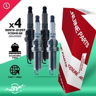 Genuine TOYOTA 90919-01297 (@4pcs)  FC20HR-Q8 M20A-FKS 2.0L Iridium Spark Plugs 19-23 COROLLA 2.0L O