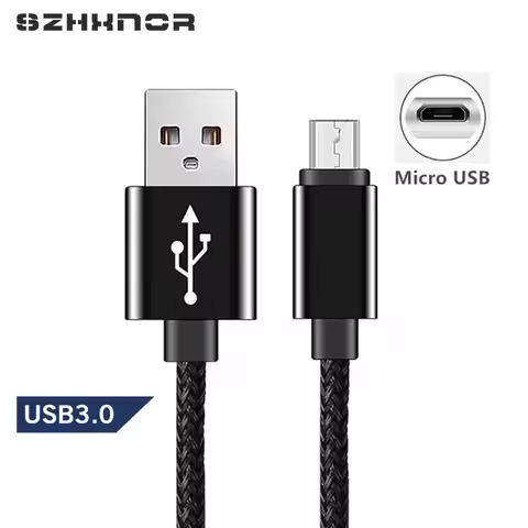 Micro USB Cable for honor 8x max 9 lite 7a 7x 1m 2m 3m Cabo Micro Usb fast Charging Cable for Nokia 