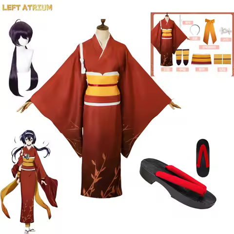 Anime Bungo Stray Dogs Cosplay costume Kyouka Izumi Cosplay Kimono Uniforms Halloween Christmas Cost