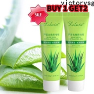 Victory 【buy1 Get1】exfoliating Gel Aloe Vera Extract Deep Cleansing Improves Blackheads Exfoliating Gentle Facial Cleansing Aloe Vera