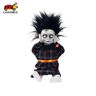 LAHOMIA Doll with Light and Sound Spooky Horror Doll Prop Glowing Decorations Haunted