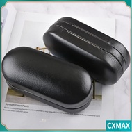 CVMAX Glasses  Holder Leather Two Sets Mirror Box