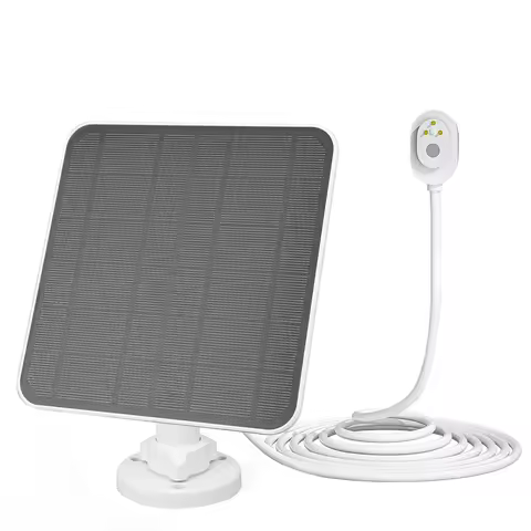 4W/6W 5V Solar Panel Charger W/ 9.8ft Charging Cable Solar Battery Charger for Arlo Pro 5S/4/3 Flood