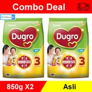 Dugro 3 Asli 850g x2 (Susu Tepung Dugro 1-3. Milk Formula. Powder Milk)