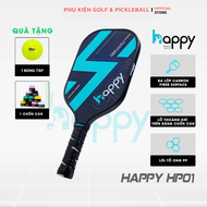 ( Hàng Chính Hãng ) Vợt Pickleball Zocker HP02 - T700 Pro Carbon Fiber - Sức Mạnh Vượt Trội