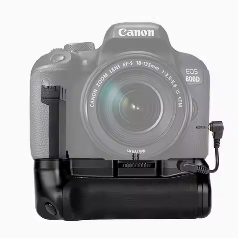 JINTU DSLR Camera Power Battery Grip +2x LP-E17 + Charger Kit For CANON EOS 800D / 77D / Rebel T7i /