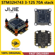JIJIE FPV H743 fpv drone aio 70A ESC 30.5*30.5mm Flight Controller for FPV Freestyle Drones DIY