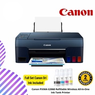 Canon PIXMA G3060 Refillable Wireless All-In-One Ink Tank Printer