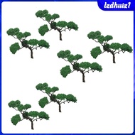 [Lzdhuiz1] 2pcs Mini Model Trees Miniatures,Architecture Crafts,Architecture Accessories,Architectur