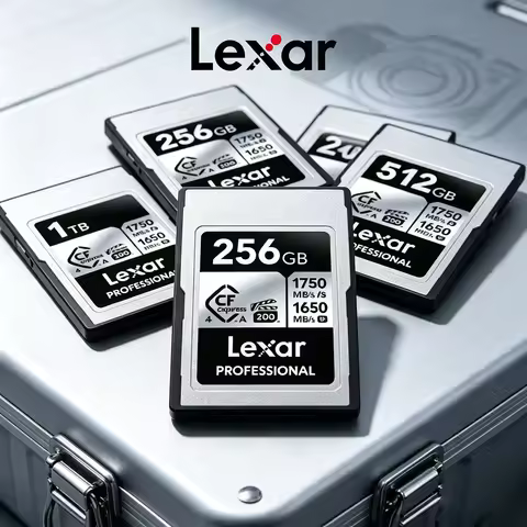 Lexar Read Speed up to1750MB/s CFexpress 4.0 Type A Card SILVER Series High Speed Video 256GB 512GB 