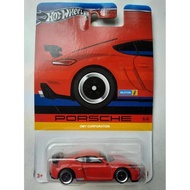 HW MERAH Hotwheels Hot Wheels Porsche 718 Cayman GT4 red Porsche Series Hot Wheels Porsche 718 Cayma