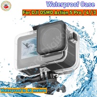 Waterproof Case For DJI Action 5 Pro Underwater Dive Housing Case For DJI OSMO Action 5Pro / 4 / 3